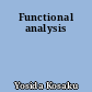 Functional analysis
