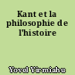 Kant et la philosophie de l'histoire