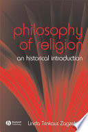 Philosophy of religion : an historical introduction