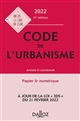 Code de l'urbanisme : annoté & commenté