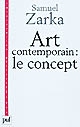 Art contemporain : le concept