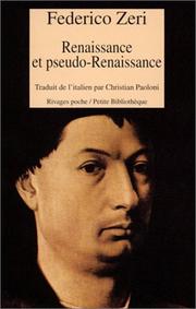 Renaissance et pseudo-Renaissance
