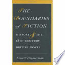The boundaries of fiction : history and the eighteenth century british novel