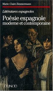 Poésie espagnole moderne et contemporaine