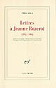 Lettres à Jeanne Rozerot : 1892-1902